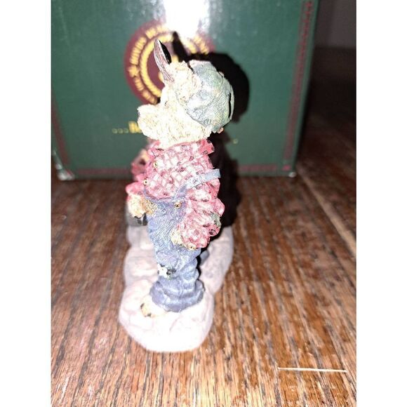 Vintage 1999 Boyds Bears The Bearstone Collection Huck w Mandy Zoe Zack Rollin - Picture 6 of 8